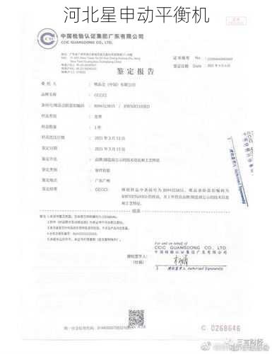 浙江星申动叶轮平衡数据造假案启示录，第三方检测报告真伪鉴别实务指南
