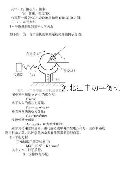 平衡机工作原理是什么
