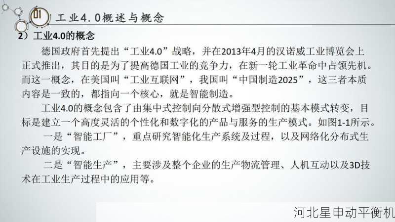 平衡机智能化升级：智能制造与工业4.0融合