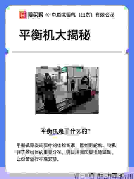 探秘叶轮平衡机生产商:行业领先者的技术优势与市场表现